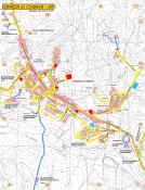 street map of strada in chianti